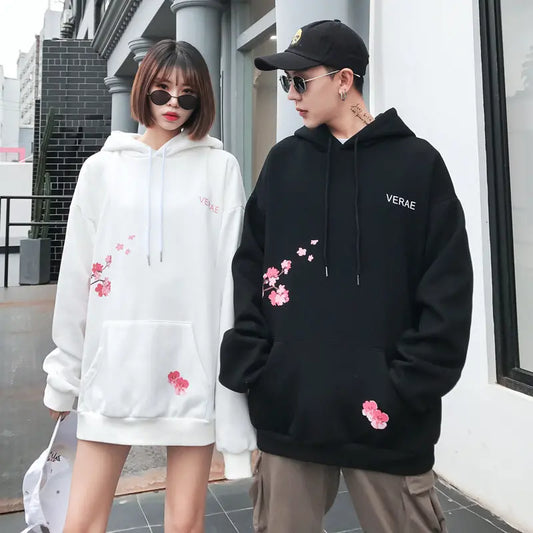 Floral hoodie VogueDarzi