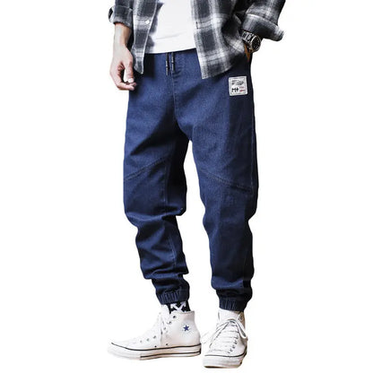 Jeans Men's Korean Style Trendy Loose VogueDarzi