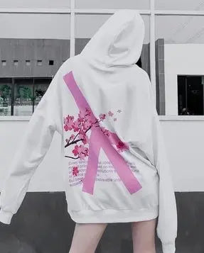 Floral hoodie VogueDarzi