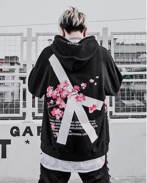 Floral hoodie VogueDarzi