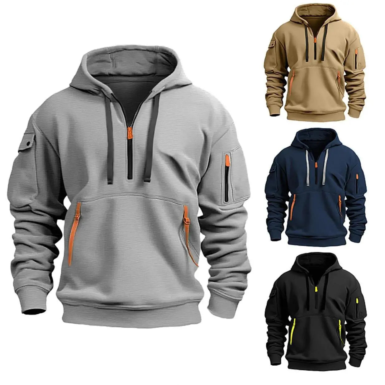 Cotton Hooded Sweatshirt VogueDarzi