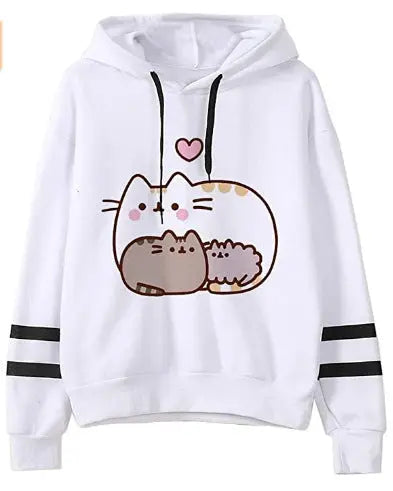 Fleece Hoodie Loose Casual Hoodie VogueDarzi