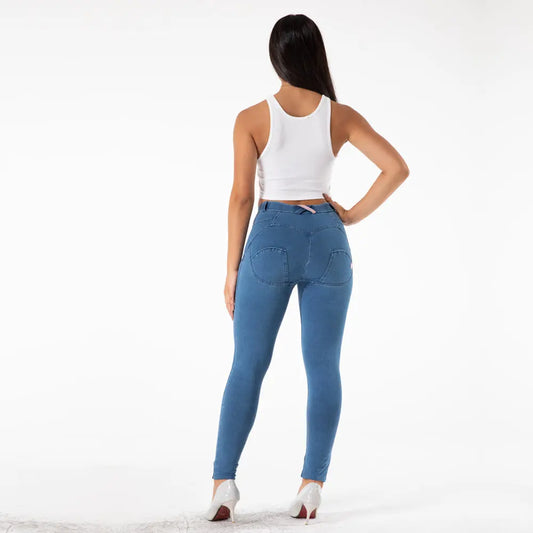 Shascullfites melody  push up jeans butt lifting booty shaping jeggings women jeans VogueDarzi